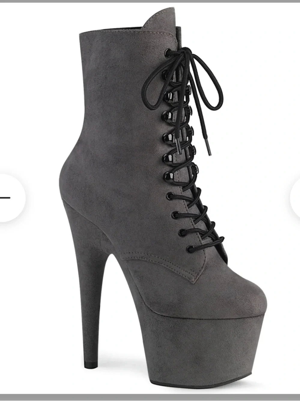 Pleaser Adore Lace Up sz 7